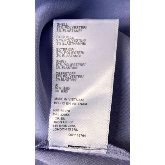 NWT Urban Outfitters UO Lavender Tie Halter Cowl Neck Open Back Maxi Slip Dress - Picture 10 of 12